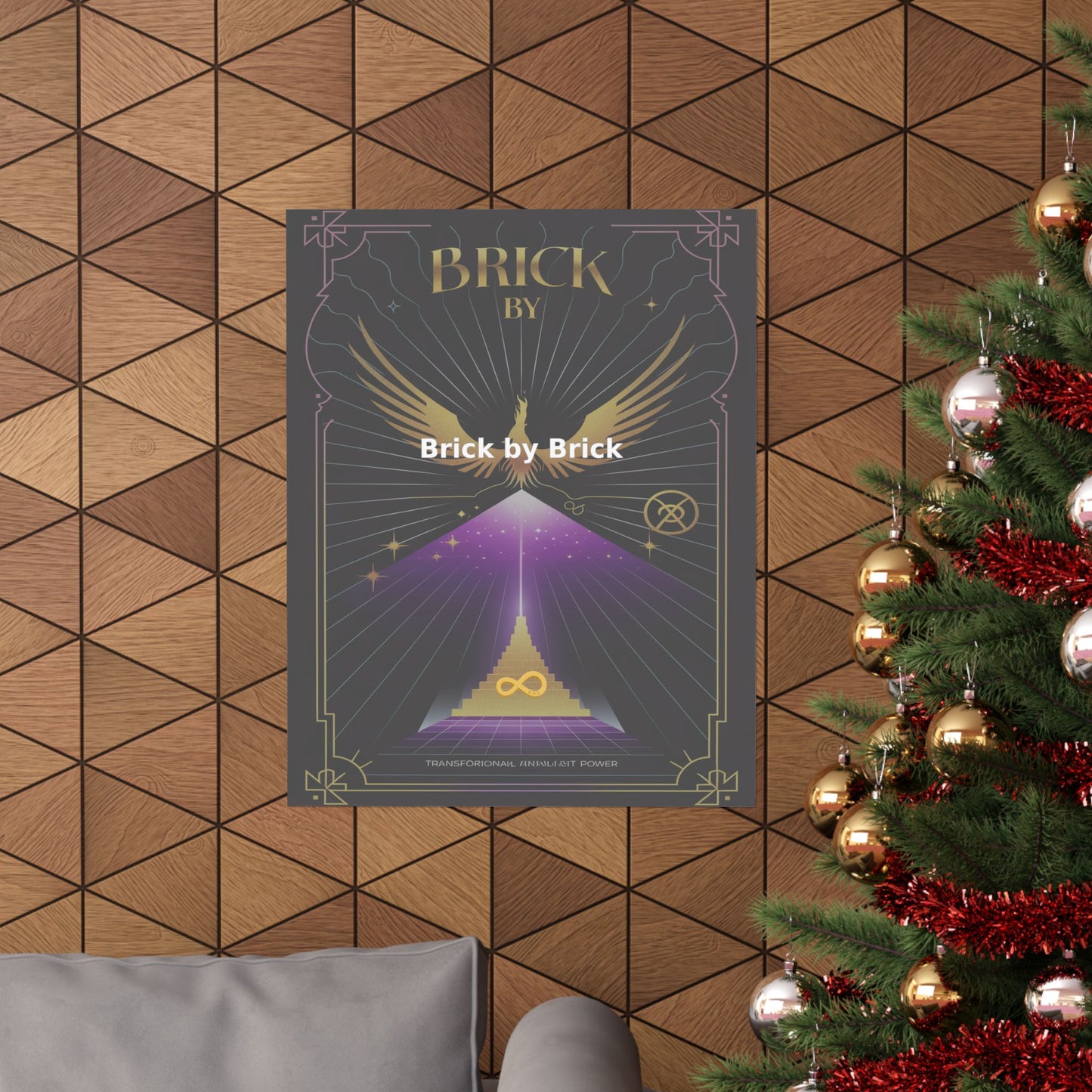 Brick by Brick - Matte Vertical Posters