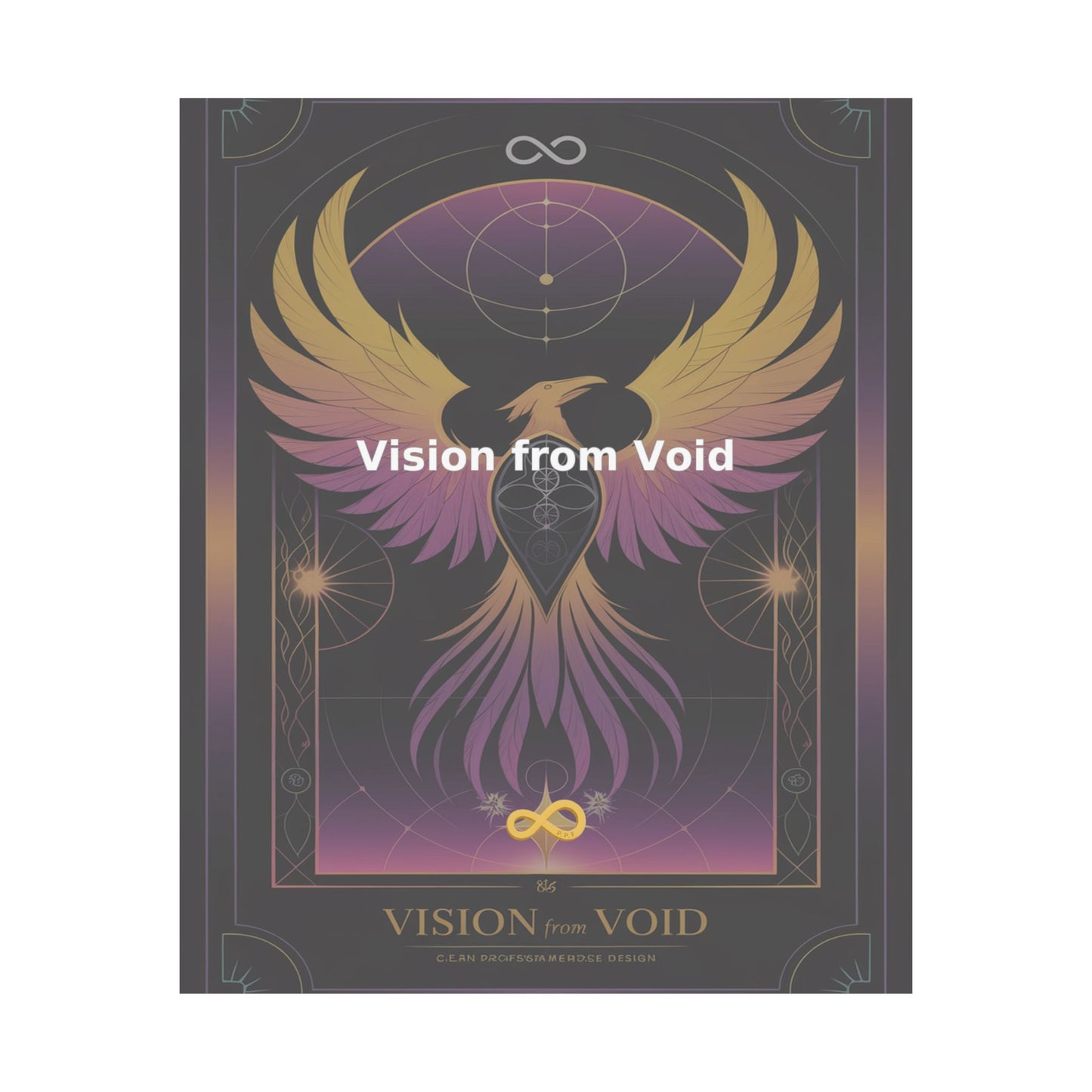 Vision from Void - Matte Vertical Posters