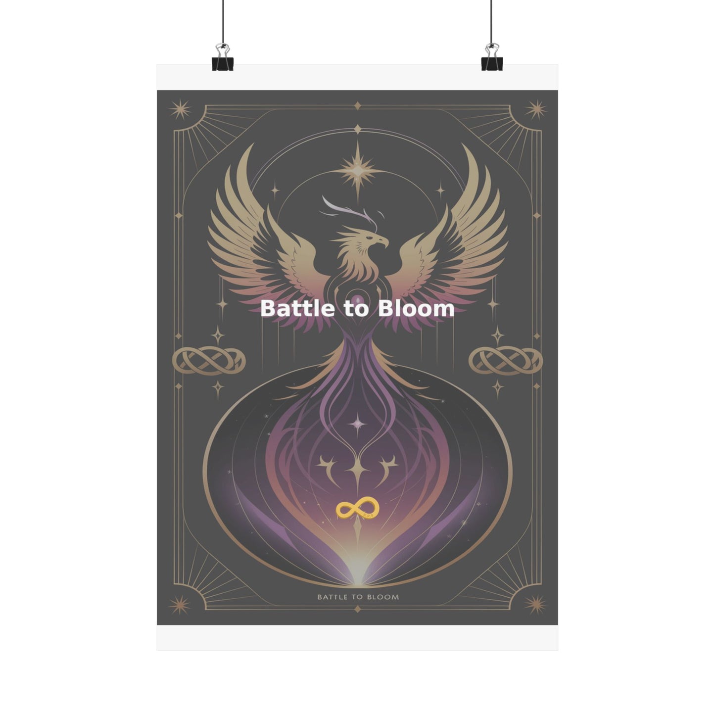 Battle to Bloom - Matte Vertical Posters