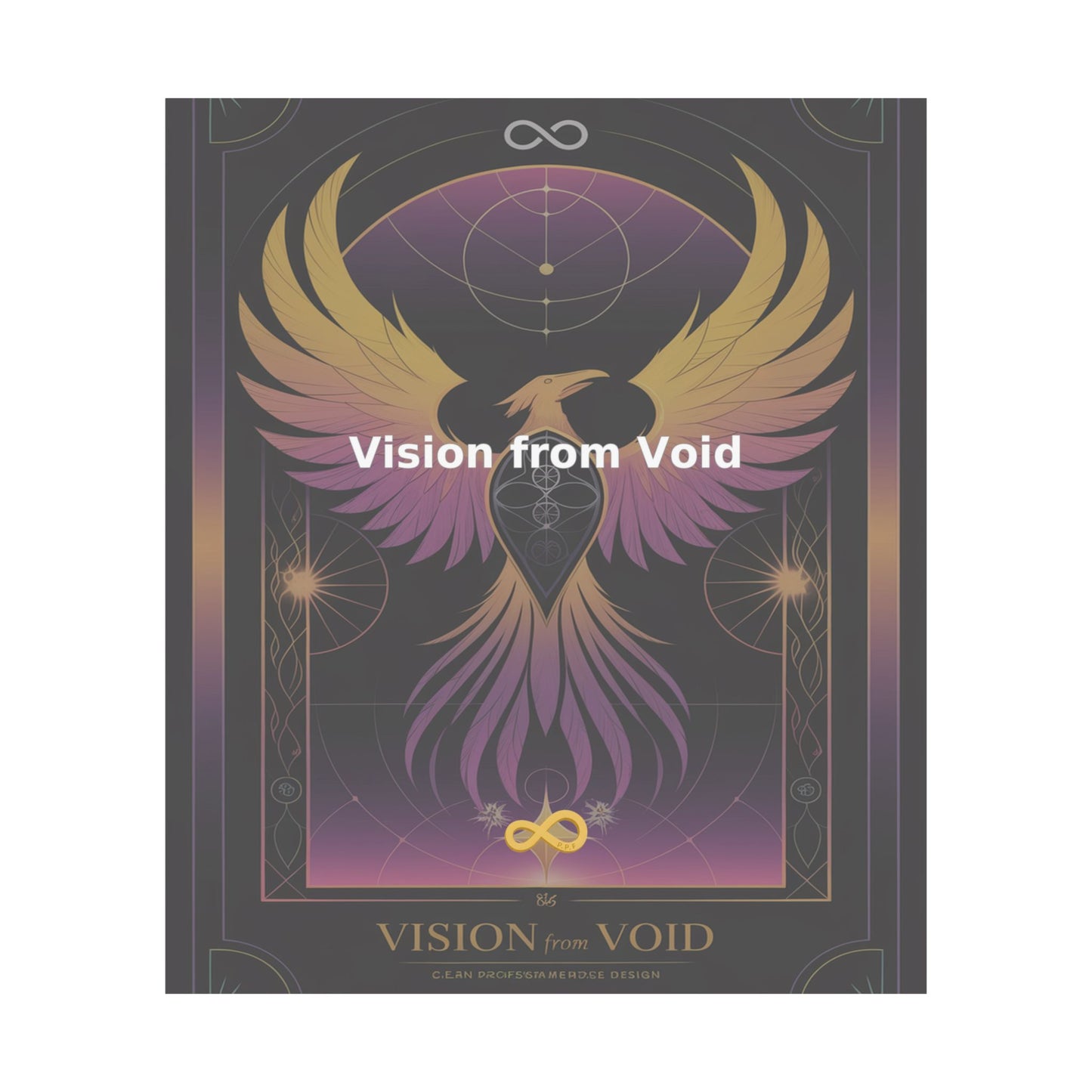 Vision from Void - Matte Vertical Posters