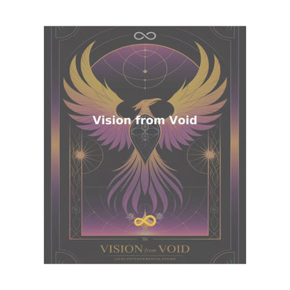 Vision from Void - Matte Vertical Posters