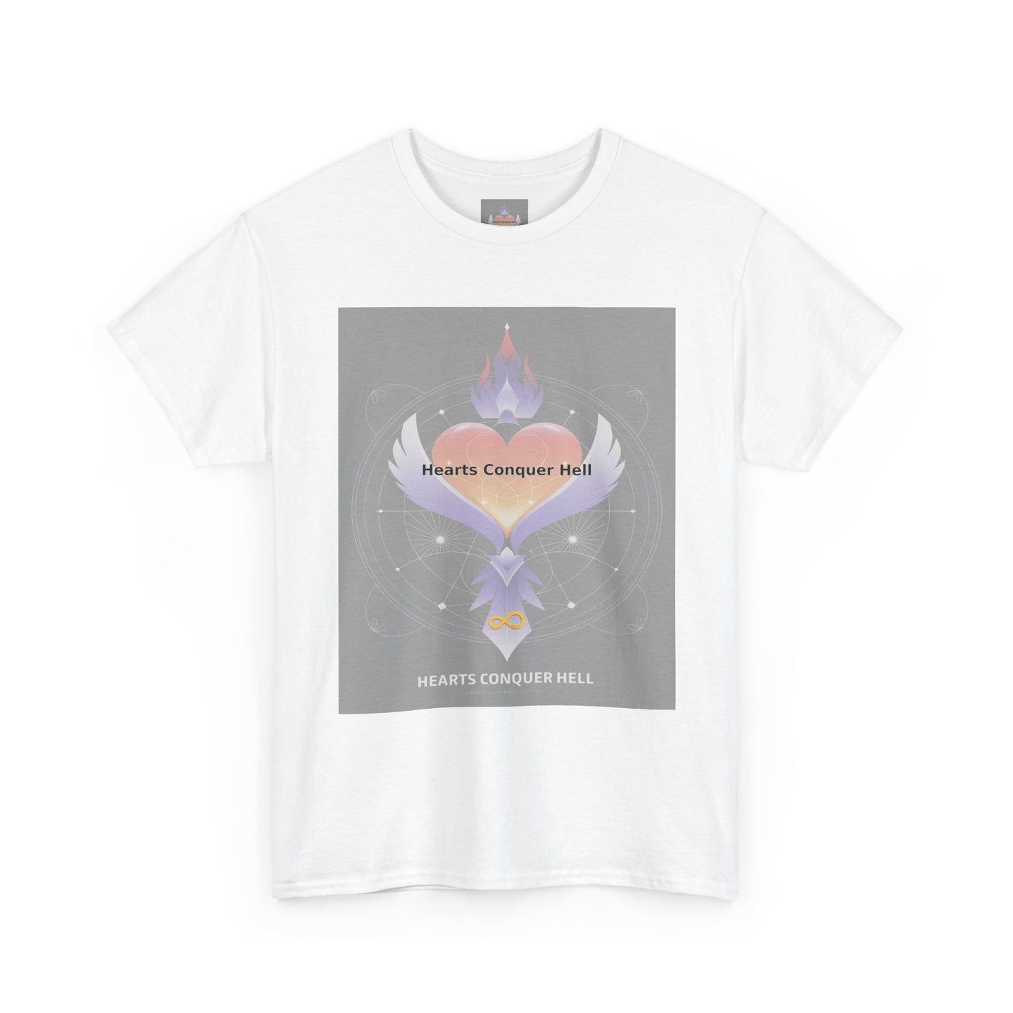 Hearts Conquer Hell - Unisex Heavy Cotton Tee