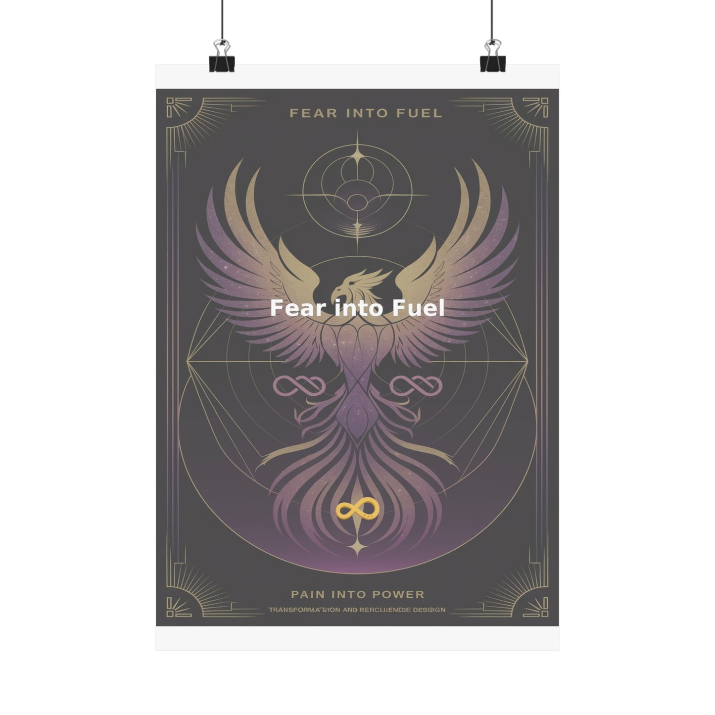 Fear into Fuel - Matte Vertical Posters