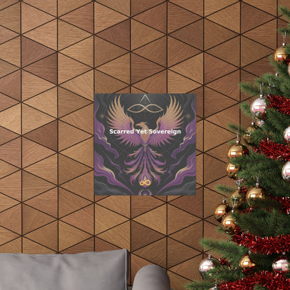 Scarred Yet Sovereign - Matte Vertical Posters