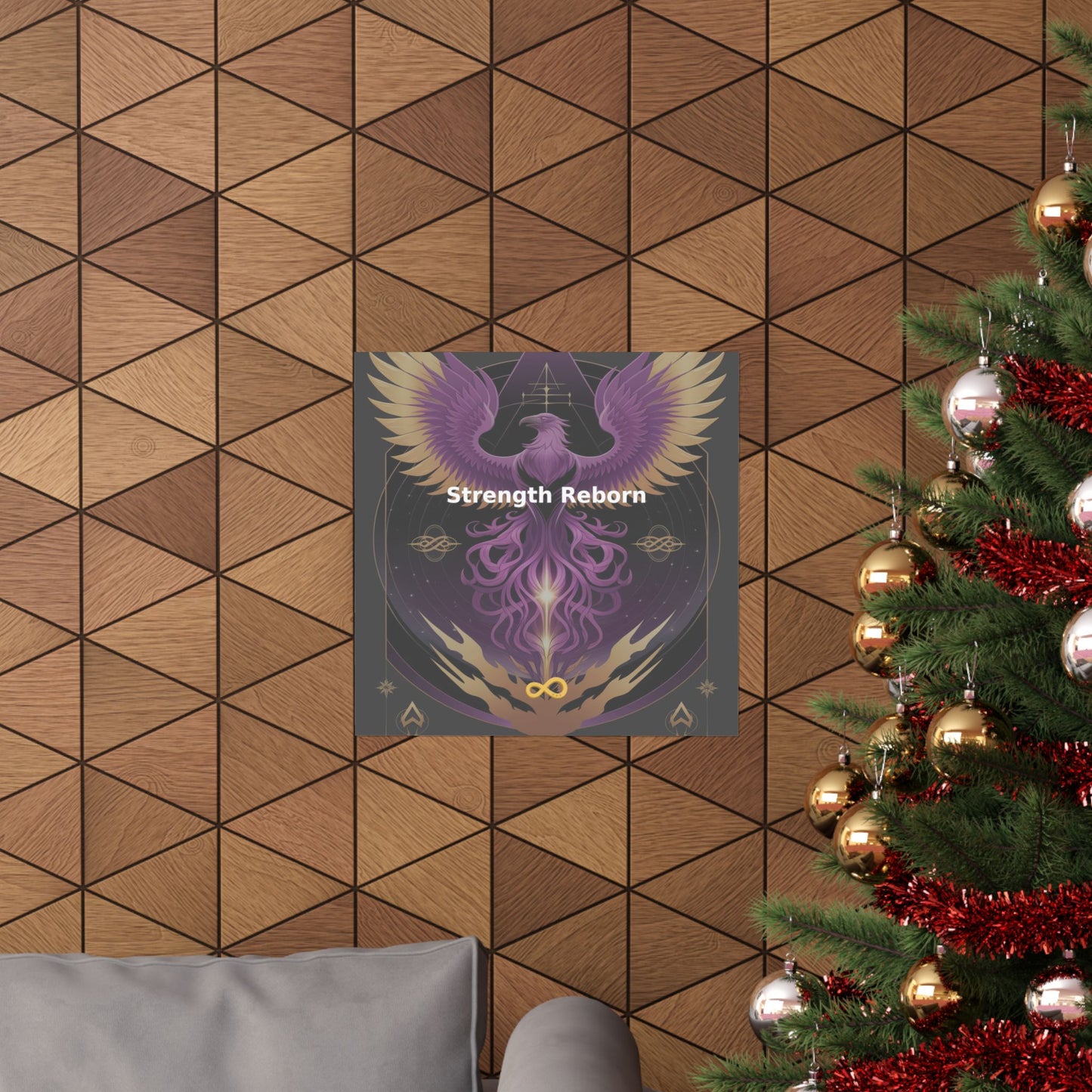 Strength Reborn - Matte Vertical Posters