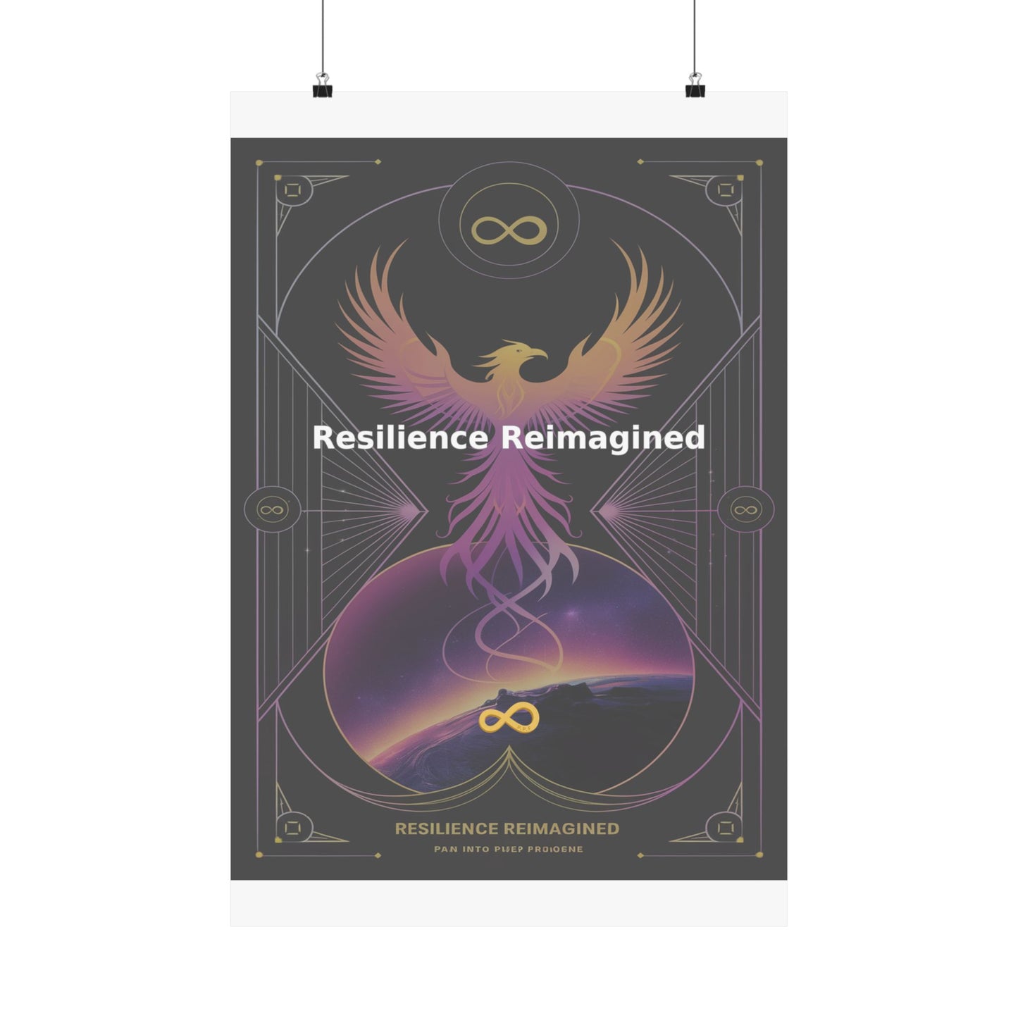 Resilience Reimagined - Matte Vertical Posters